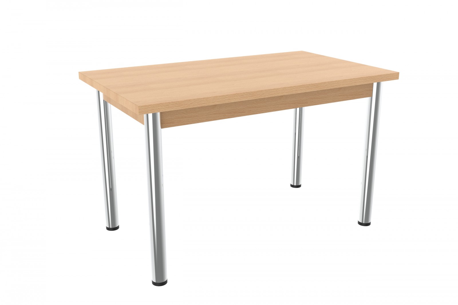 Stôl s kovovými nohami Sevo 120 x 70 cm
