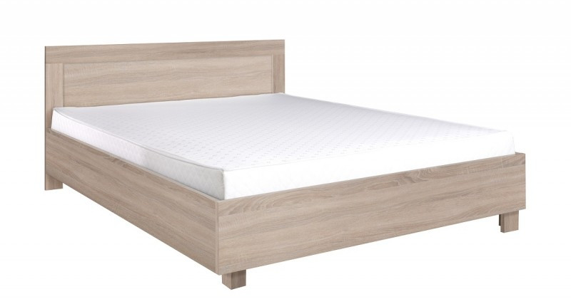 Manželská posteľ Ethando 140x200 cm dub sonoma