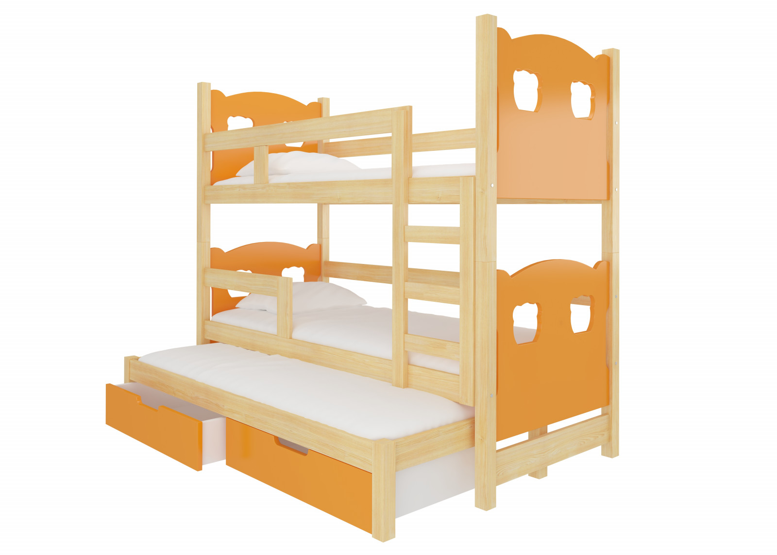 Detská poschodová rozkladacia posteľ Jade