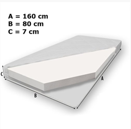 Detská posteľ s matracom TRACTOR GREEN 160x80