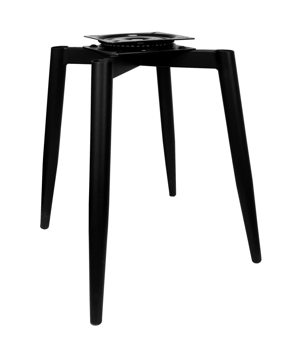 Otočná židle Polo černá kostra