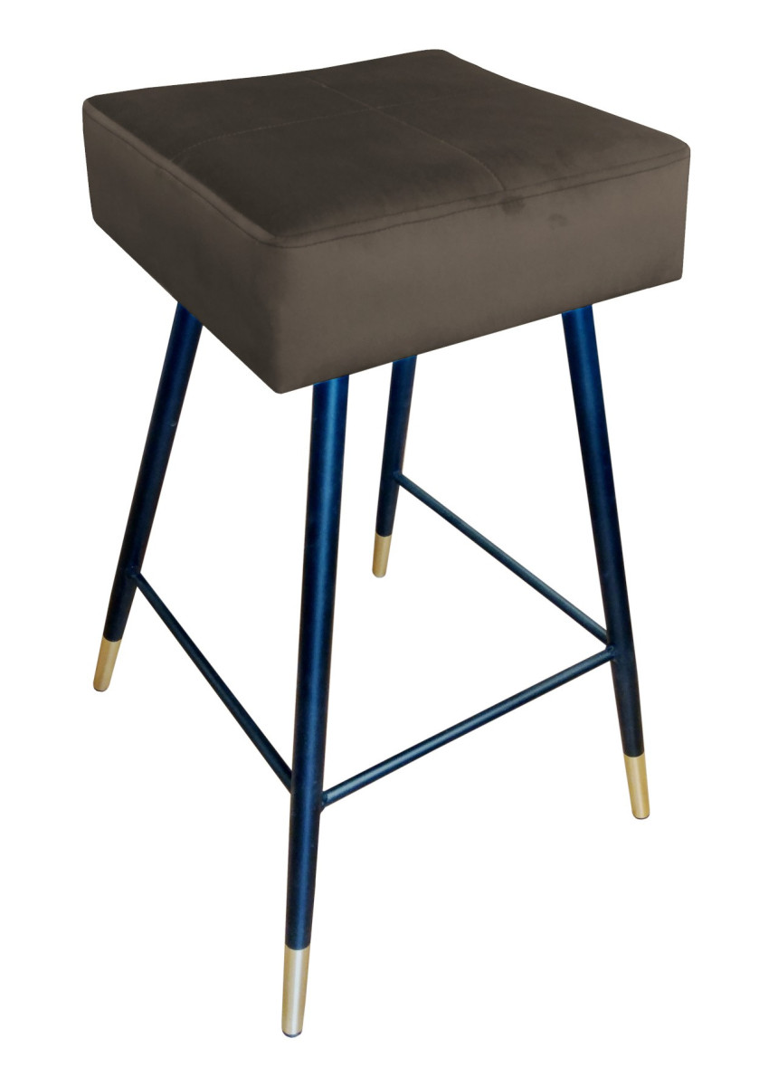 Barová židle Max kostra černo/zlatá