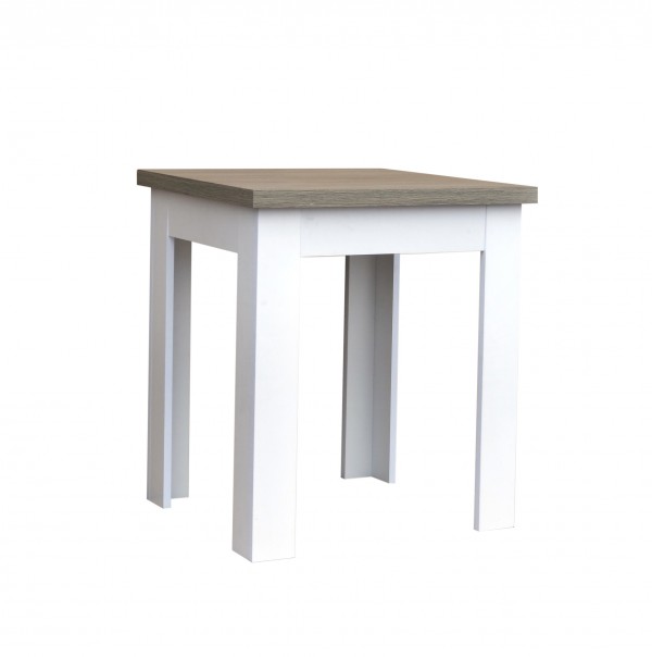 Vzorkovník farieb - AD -farba dosky: Deska stolu dub sonoma nohy stolku biele