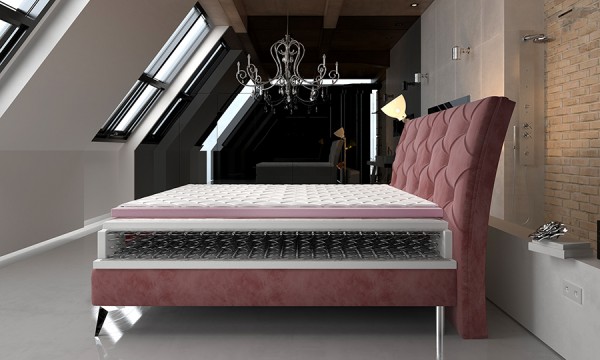 Manželská posteľ 160x200 cm Adina
