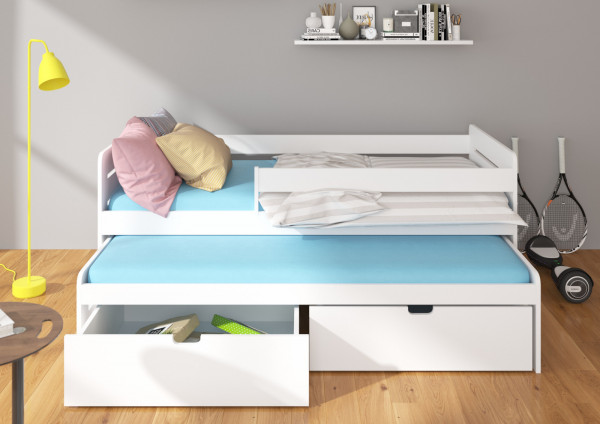 Detská posteľ 90x200 cm so zábranou Arie
