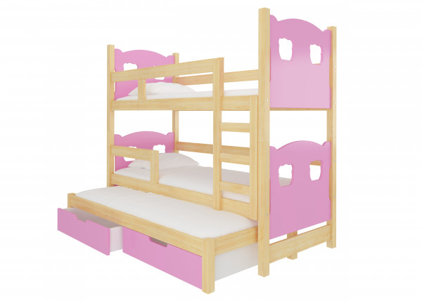Detská poschodová rozkladacia posteľ Jade