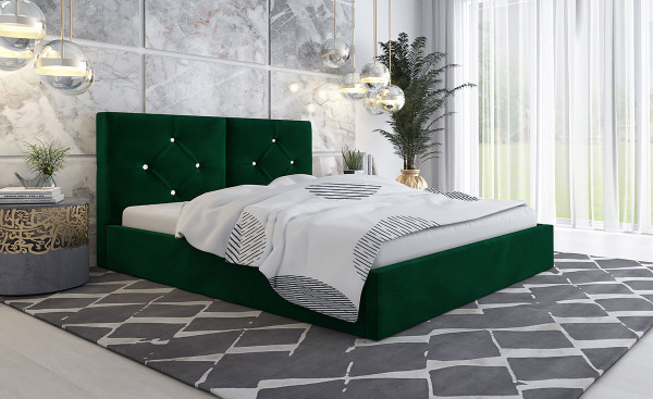 Priestranná posteľ 180x200 cm Vien