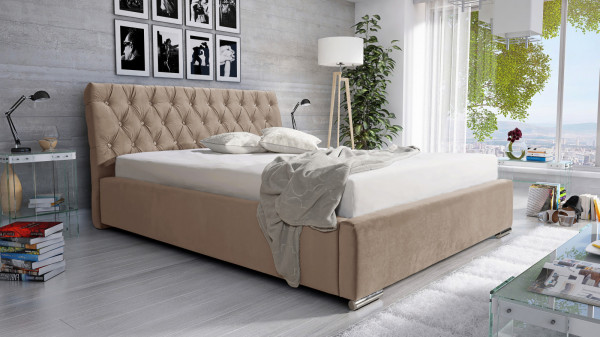 Čalúnená posteľ Carly 140x200 cm
