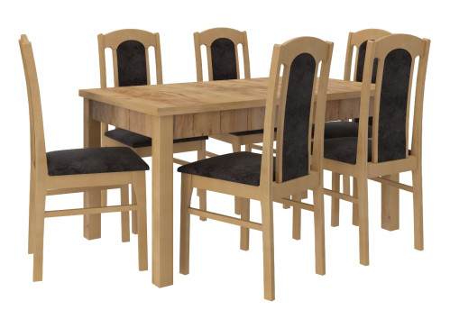 Jedálenský stôl so stoličkami Sanie