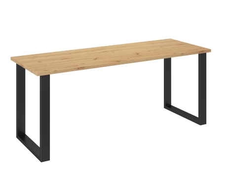 Moderný jedálenský stôl Industrial dub lancelot 185x67 cm