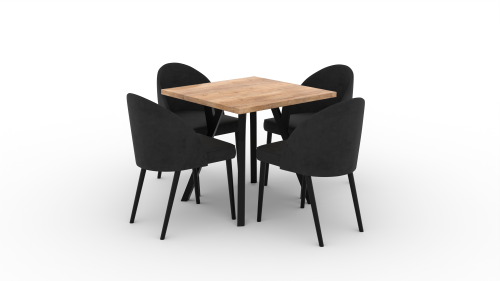 Jedálenský set - stôl + stolička RODOS 84