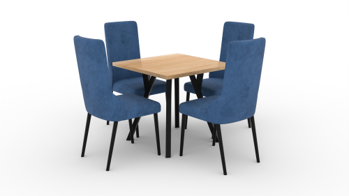 Jedálenský set - stôl + stolička RODOS 83