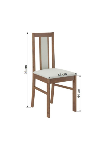 Drevená jedálenská stolička K75