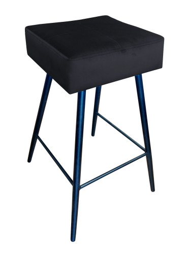 Barová židle Max černá kostra