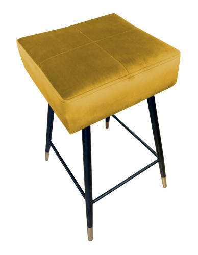 Barová židle Max kostra černo/zlatá