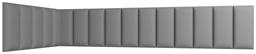 Nástěnný čalouněný panel Quadratta 100x220x50