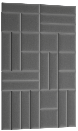 Nástěnný čalouněný panel Quadratta 120x195